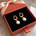 Coastal Pearl Earrings