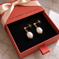 Pearl Drop Studs